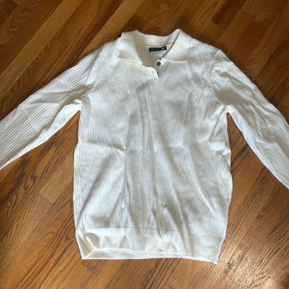 White light sweater